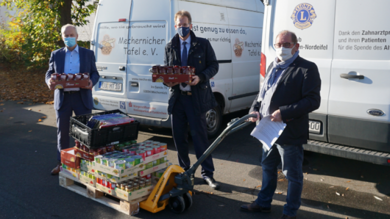 7.500 EURO VOM BUND FÜR TAFEL IN MECHERNICH